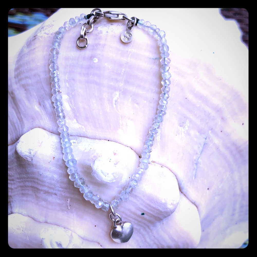 Sweetheart crystal bracelet